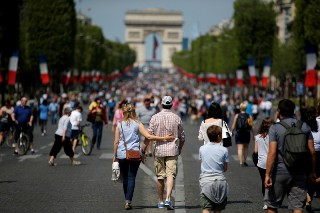 Ограничение четырех районов Парижа в автомобильном движении